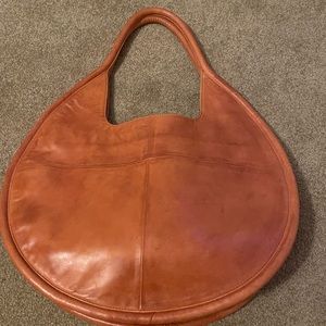 Anthropologie Julien Leather Tote Bag